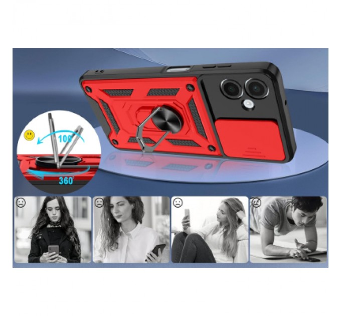 BeCover Чохол до мобільного телефона BeCover Military Samsung Galaxy A06 SM-A065 Red (713068)