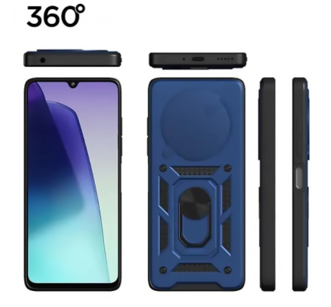 BeCover Чохол до мобільного телефона BeCover Military Xiaomi Redmi Note 14 Pro 5G Blue (713095)