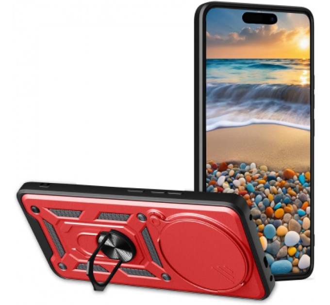 BeCover Чохол до мобільного телефона BeCover Military Xiaomi Redmi Note 14 Pro 5G Red (713096)