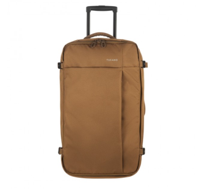 Tucano Дорожня сумка Tucano Tugo Trolley на 2-х колесах M 45 л коричнева (BTRTUG-M-MC)