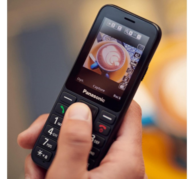 Panasonic Мобільний телефон Panasonic KX-TU250 Black (KX-TU250EXB)