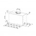 Franke Витяжка кухонна Franke Box Flush Basic FBFE LG A70 (305.0729.553)