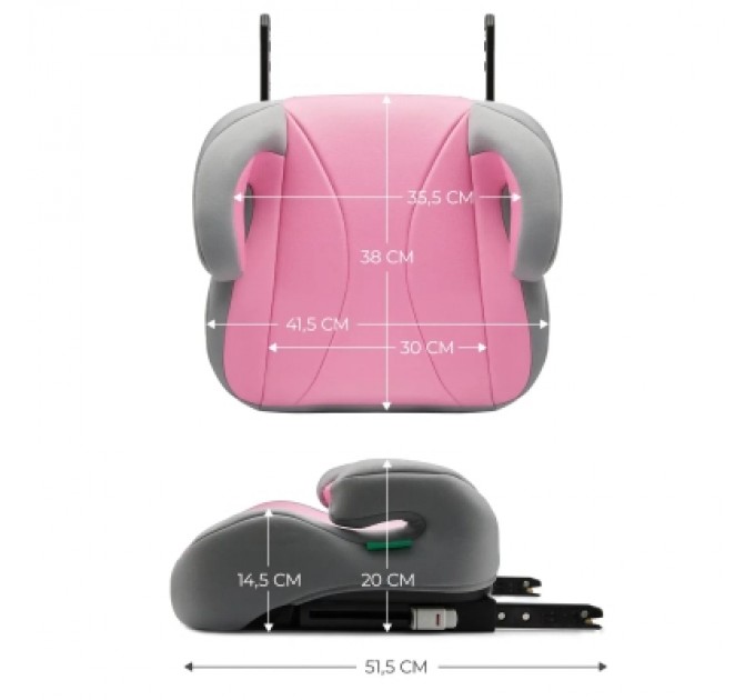 Kinderkraft Автокрісло Kinderkraft i-Boost бустер Pink (KCIBOO00PNK0000) (5902533924837)