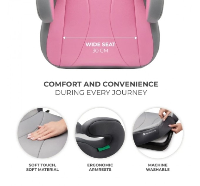 Kinderkraft Автокрісло Kinderkraft i-Boost бустер Pink (KCIBOO00PNK0000) (5902533924837)