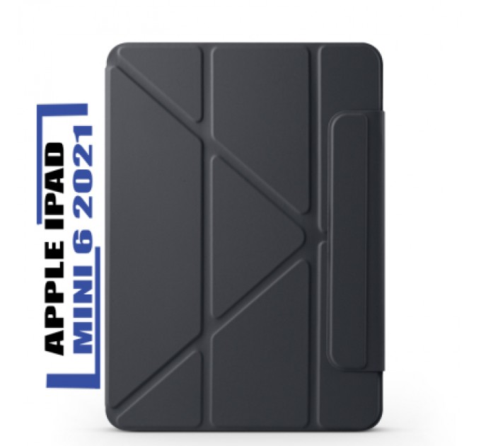 BeCover Чохол до планшета BeCover Ultra Slim Origami Magnetic Apple iPad Mini 6 2021 Black (712942)