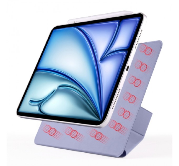 BeCover Чохол до планшета BeCover Ultra Slim Origami Magnetic Apple iPad Mini 6 2021 Deep Purple (712945)