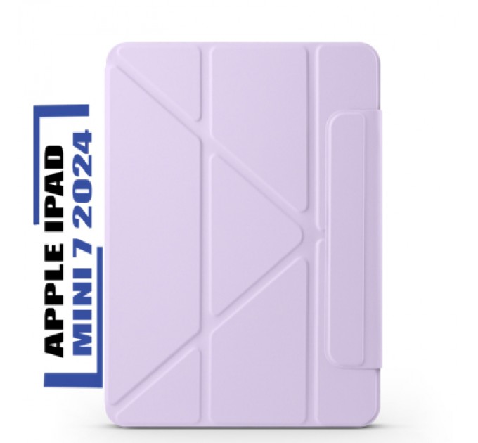 BeCover Чохол до планшета BeCover Ultra Slim Origami Magnetic Apple iPad Mini 7 2024 Purple (712951)