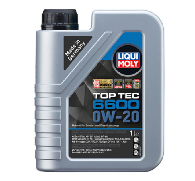 Liqui Moly Моторна олива Liqui Moly Top Tec 6600 0W-20 1л. (21410)