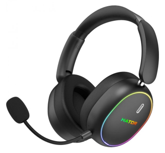 Навушники Hator Phoenix 2 Wireless Hi-Res SyncHUB connection Black (ESH40)