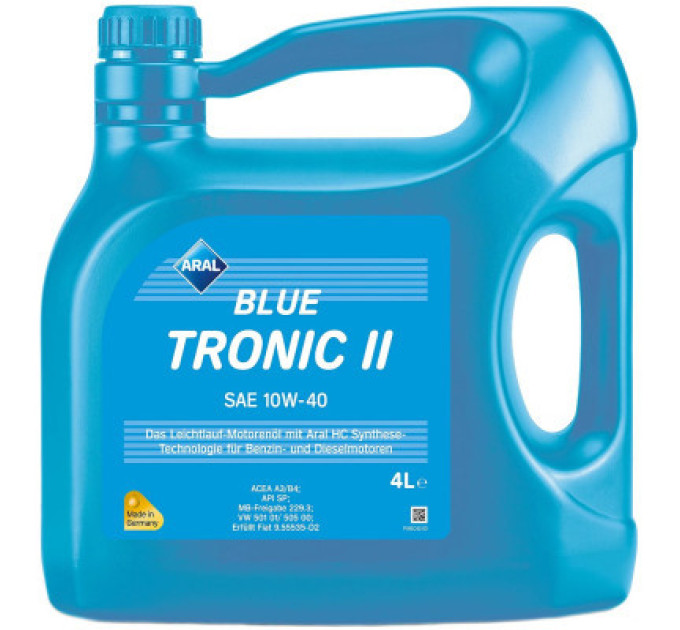 Aral Моторна олива Aral BlueTronic II 10W-40, 4л (74468)