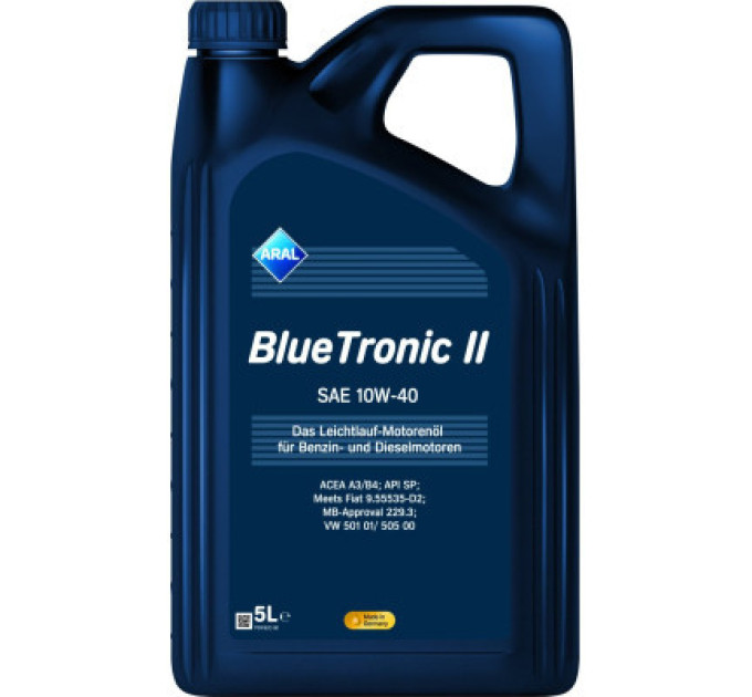 Aral Моторна олива Aral BlueTronic II 10W-40, 5л (74523)