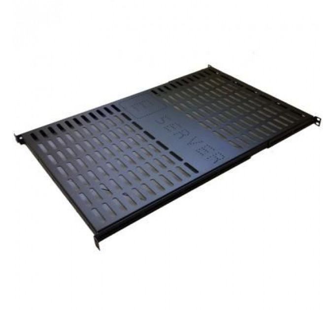 Полка 19" Eserver 1U глуб. 550 мм. (PS-1U-550-B)