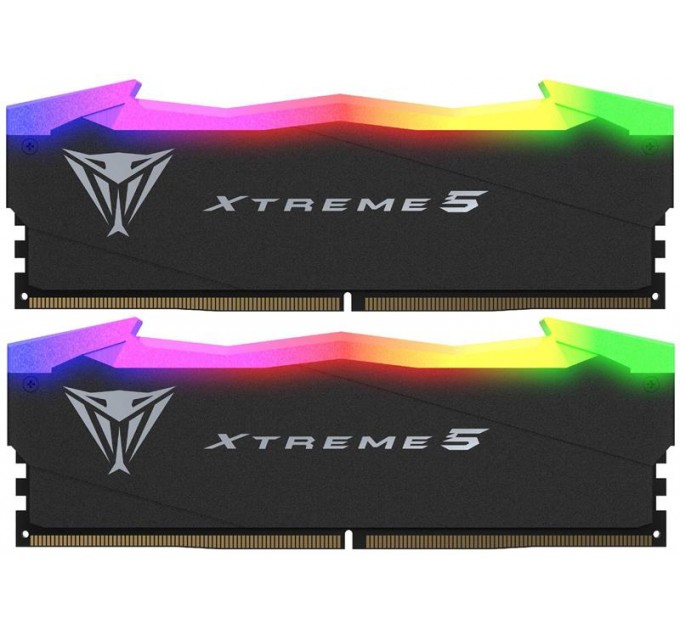 Patriot Модуль пам`яті DDR5 2х16GB/7600 Patriot Viper Xtreme 5 RGB (PVX532G76C36K)