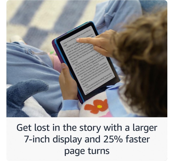 Amazon_ Електронна книга Amazon Kindle Paperwhite Kids (12th Gen) 16GB Black with Starfish Cover_JP