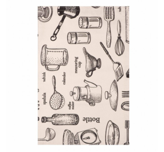 Ardesto Килимок сервірувальний Ardesto Kitchen 30 х 45 см, 90% поліестер, 10% бавовна (ART06KN)