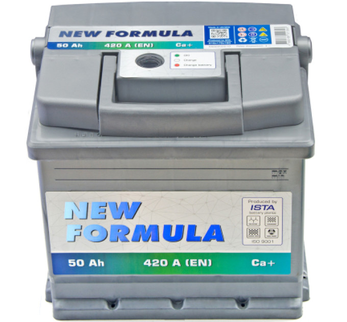 NEW FORMULA Акумулятор автомобільний NEW FORMULA 50Ah (+/-) 420EN (5502202210)