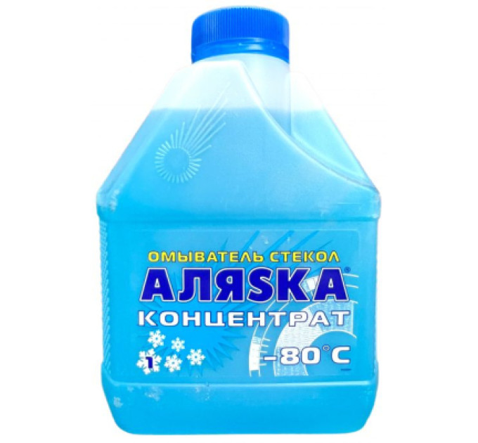 Аляsка Омивач автомобільний Аляsка концентрат -80С 1л (701236)