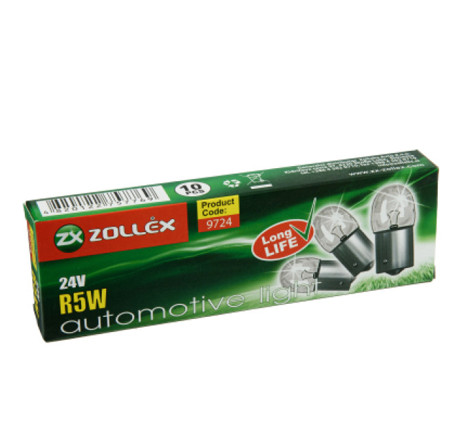 Zollex Автолампа Zollex R5W 24V