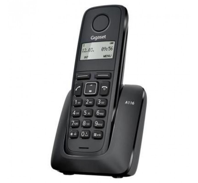 Телефон DECT Gigaset A116 Black (S30852H2801S301)