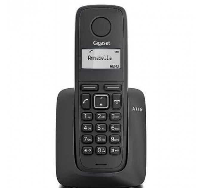 Телефон DECT Gigaset A116 Black (S30852H2801S301)