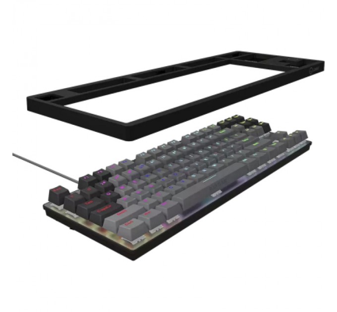 Lorgar Клавіатура Lorgar Azar 514TKL RGB Mechanical USB UA Black/Grey (LRG-GK514TKL-BK-UA)