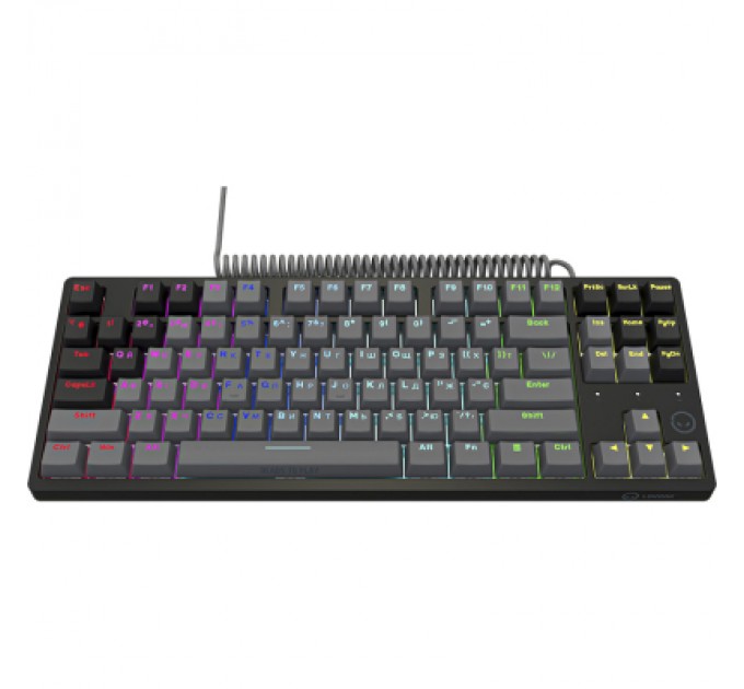Lorgar Клавіатура Lorgar Azar 514TKL RGB Mechanical USB UA Black/Grey (LRG-GK514TKL-BK-UA)