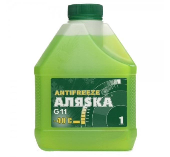 Аляsка Антифриз Аляsка -40 G11 зелений 1л (5063)