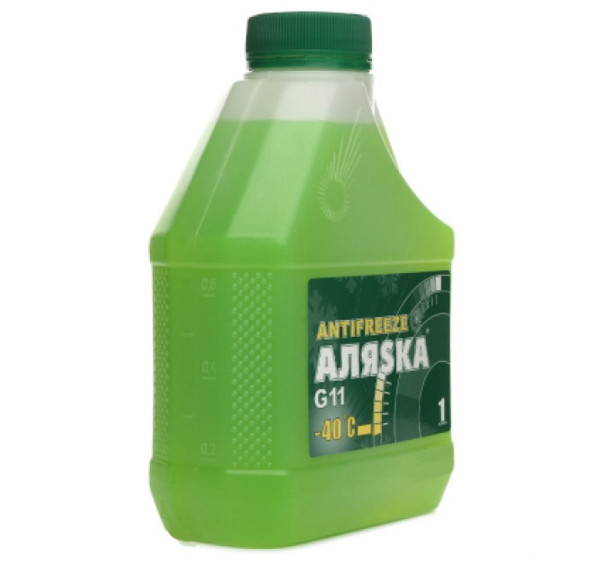 Аляsка Антифриз Аляsка -40 G11 зелений 1л (5063)