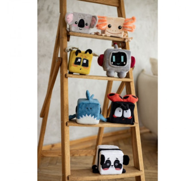 Tigres М'яка іграшка Tigres кубик Акулка Денжі (ІГ-0251)