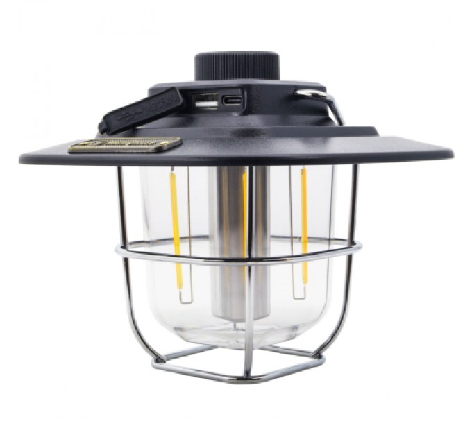 Westinghouse Ліхтар Westinghouse RETRO 4W LED Filament WF242 Type-C з функцією Power Bank Чорний (WF242-CB(Black))