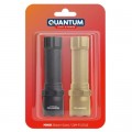 Quantum Ліхтар Quantum QM-FL1042 Minik 3W LED з USB Black-Gold, 2 шт./уп. (QM-FL1042)