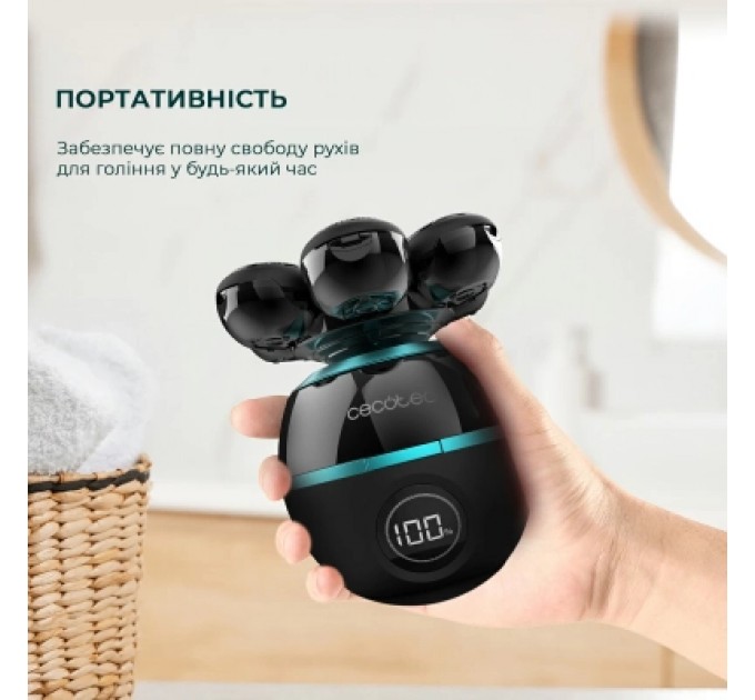 Cecotec Електробритва Cecotec Shamers Bamba PrecisionCare Skull Shaver (CCTC-04443)