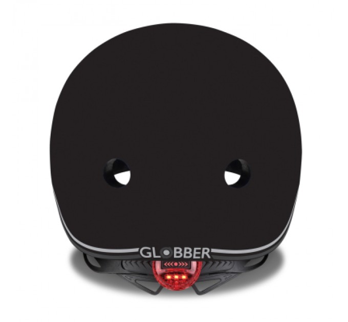 Globber Шолом Globber Go up lights 45-51см чорний, з ліхтариком (506-120)