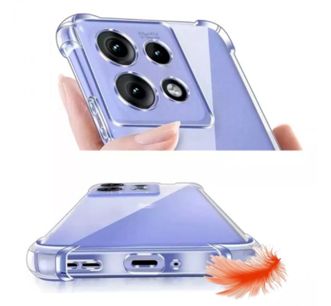 BeCover Чохол до мобільного телефона BeCover Anti-Shock Motorola Edge 50 Clear (713149)