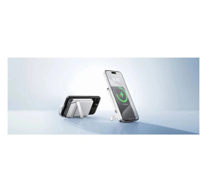 EcoFlow Батарея універсальна EcoFlow RAPID Magnetic Power Bank 5000 Light Blue (EF-RAPID5000-L-EU)