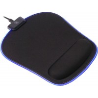 Килимок для мишки Maxxter MMP-LEDPAD-BK RGB Black (MMP-LEDPAD-BK)