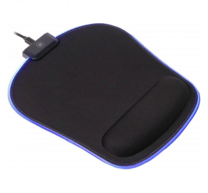 Maxxter Килимок для мишки Maxxter MMP-LEDPAD-BK RGB Black (MMP-LEDPAD-BK)