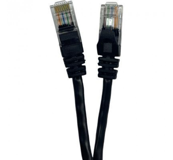 Патч-корд 1.5м UTP cat.5e, CU, 24AWG, black GEAR (GPC-UTPCURJ45-1.5B)