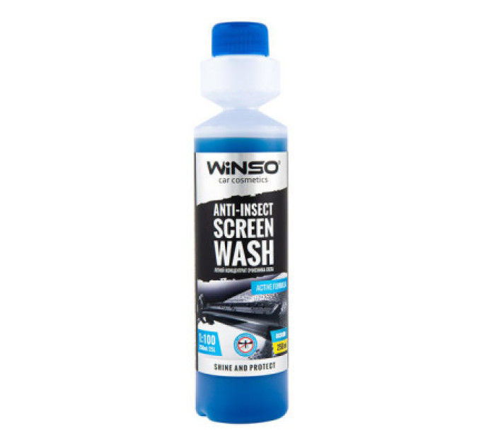 WINSO Омивач автомобільний WINSO Anti-Insect Screen Wash Ocean 250 мл (825002)