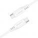 Acefast Дата кабель USB-C to USB-C 1.2m 3A TPE C3-03 White Acefast (6974316280859)