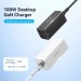 Vention Зарядний пристрій Vention 4xUSB 100W (2xUSB-C+2xUSB-A) PD3.0/QC 3.0/GaN Black (FBSBG-EU)
