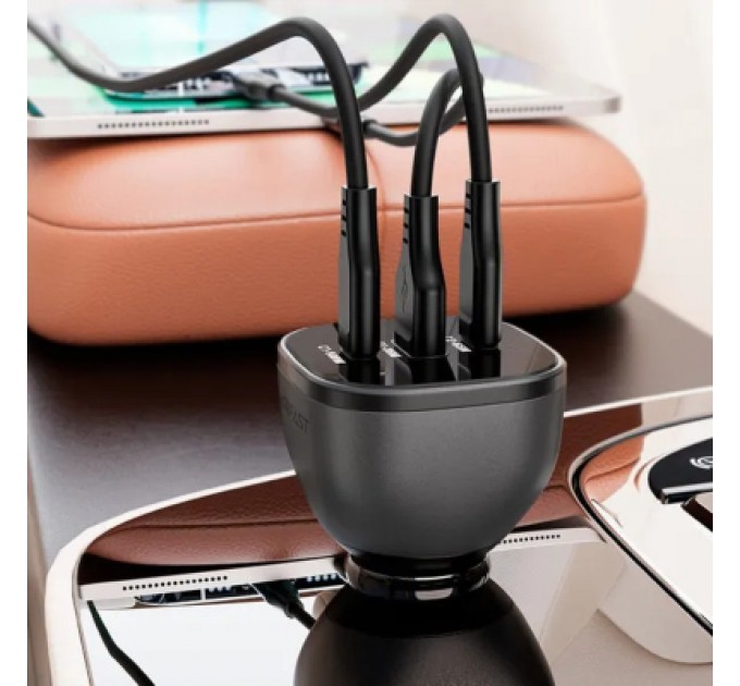 Acefast Зарядний пристрій Acefast 3xUSB 165W (2xUSB-C + USB-A) B14 (6974316282938)