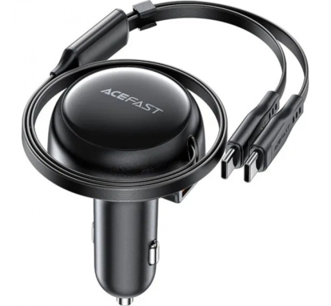 Acefast Зарядний пристрій Acefast 3xUSB 53W (2xUSB-C+USB-A) + cable USB-C 2in1 B13 (6974316282921)