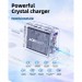 Acefast Зарядний пристрій Acefast 3xUSB 65W (2xUSB-C+USB-A) Gan A45 Fast Charger Mountain mist (6974316282099)