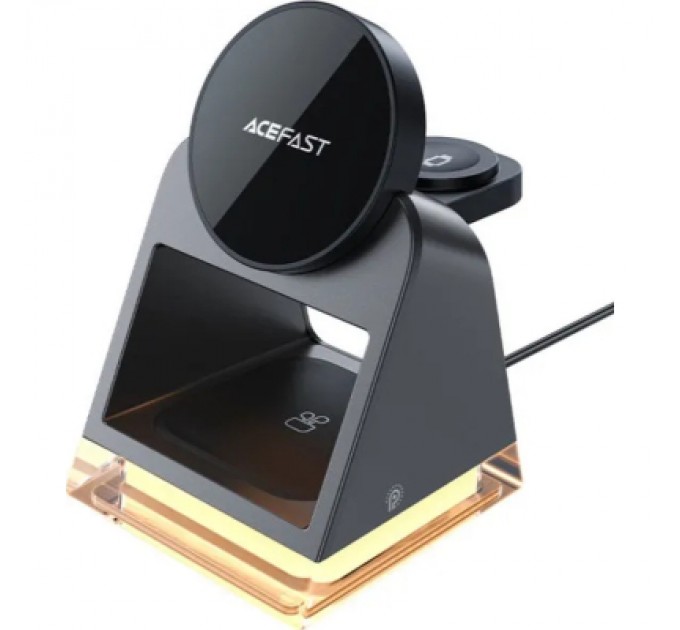 Acefast Зарядний пристрій Acefast Wireless QI 3in1 15W E17 (6974316282815)