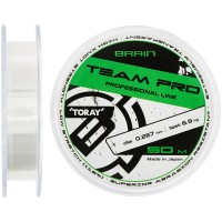 Волосінь Brain Team Pro 50m (clear) 0.267mm 6.9kg (1858.26.90)