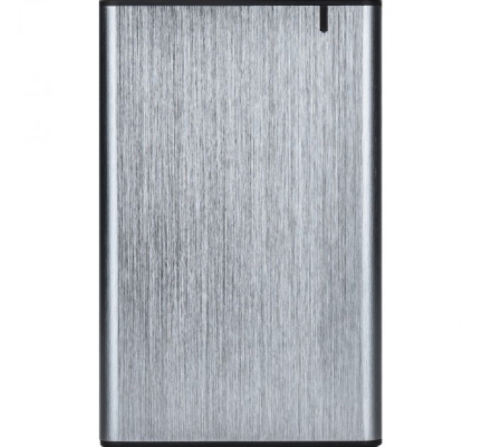 Кишеня зовнішня Gembird 2.5" USB3.1 alum grey (EE2-U3S-6-GR)