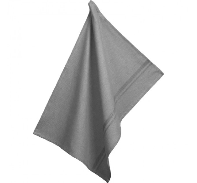 Kela Рушник Kela кухонний Tia, 70x50 см, сірий зі смужкою (12707) (00000023307)