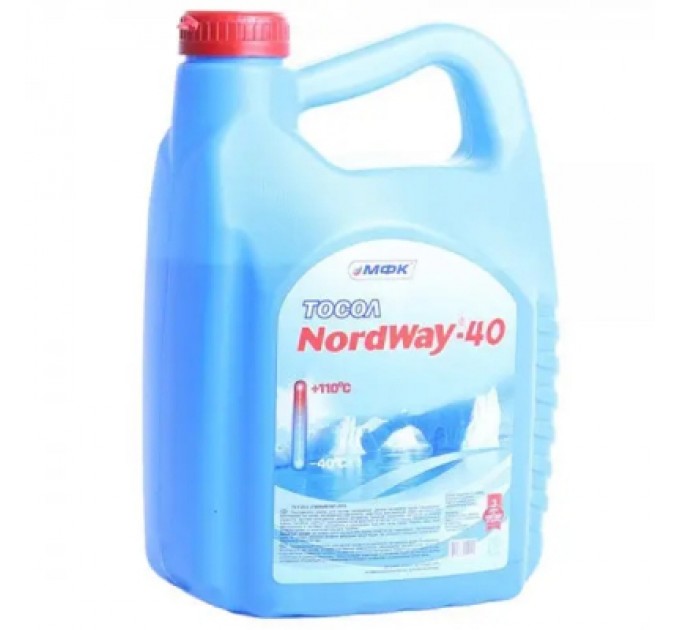 МФК Антифриз МФК "NordWay -40 Strong Winter" (-32C) чер. ПЕ кан. 5кг (30811)