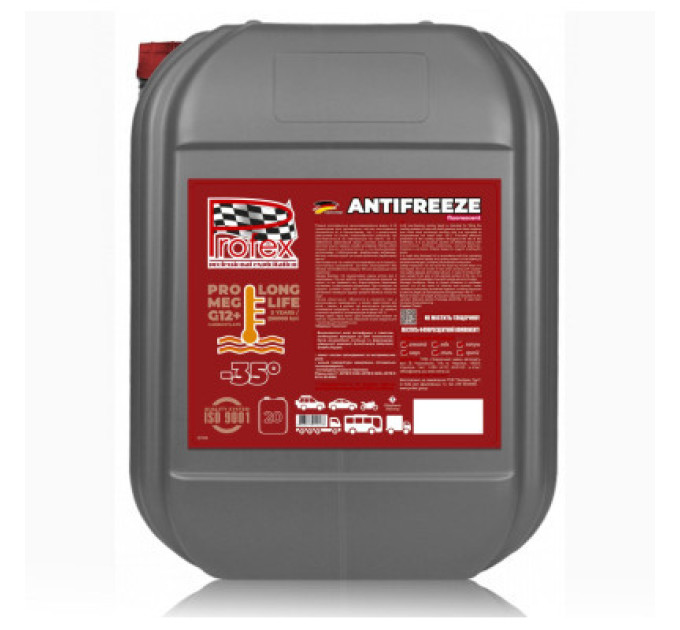 Profex Антифриз Profex Pro Red G12+ MEG-35 20кг (74940)